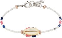 Isabel Marant White Beaded Bracelet