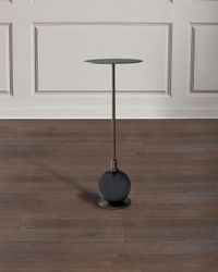 Boston Martini Table, Black Marble