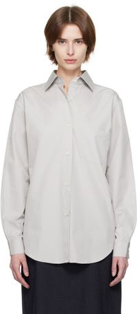 FLORE FLORE Gray Zoë Shirt