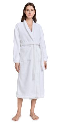 Lunya Spa Terry Robe Sincere White L/XL