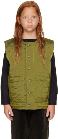 Wolf & Rita Enfant | Veste réversible Antero verte - Age of Togetherness