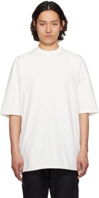 Rick Owens DRKSHDW T-shirt à manches courtes surdimensionné blanc cassé - Hollywood