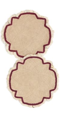 Johanna Ortiz Pichima Placemats Uncu Red One Size