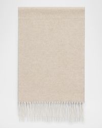 Men's Two-Tone Cashmere-Silk Scarf