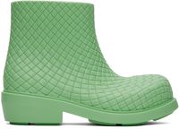 Bottega Veneta Green Fireman Boots