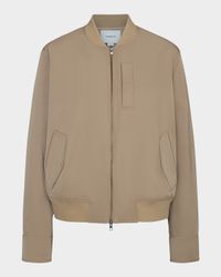 Relaxed Technical Bomber Jacket