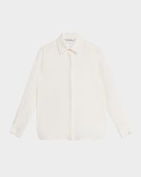 Abisso Button-Down Flax Shirt