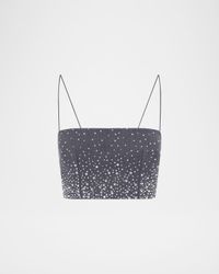 Degrade Crystal Suiting Crop Top