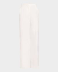 Aversa Mid-Rise Straight-Leg Pants