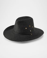 Madison Raffia Cowboy Fedora