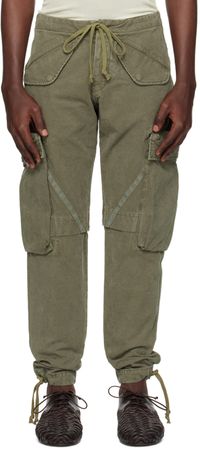 Greg Lauren Khaki 34 GL Cargo Pants