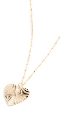 Jennifer Zeuner Jewelry Sheldon Necklace Gold One Size