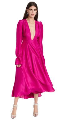 Azeeza Willow Dress Magenta S