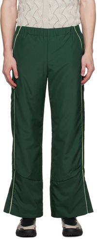 Robyn Lynch Green Piping Track Pants