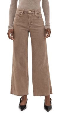 PAIGE Anessa 31 Jeans with Raw Hem Vintage Canewood 32