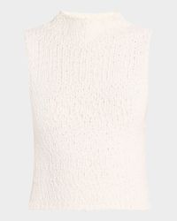 Atticus Roll-Neck Knit Tank Top
