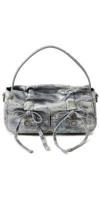 Acne Studios Multipocket Micro Crossbody Dirty Snow Bag Grey One Size