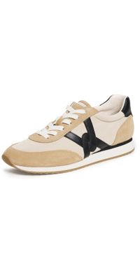Veronica Beard Penrose Sneakers Black/Desert 9