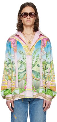 Casablanca Chemise 'Le jardin idéal' multicolore