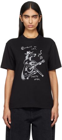 Carhartt Work In Progress Black Sad Cowboy T-shirt