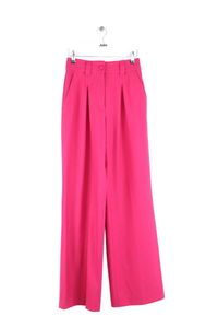 Sezane - Seconde Main - Pantalon droit rose - Taille XS - Rose