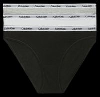 Calvin Klein Underwear - Lot de 3 culottes en coton mélangé - Taille XL - Multicolore