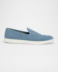 Men's Peebles Suede Penny Loafers