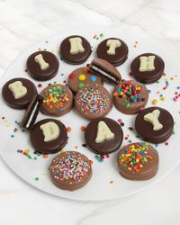 Birthday Belgian Chocolate Sandwich Cookies