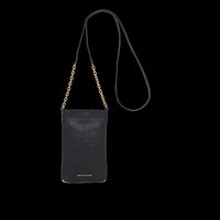 Gerard Darel - Porte téléphone en cuir - Taille Unique - Noir