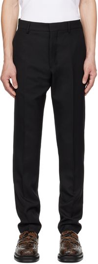 AMI Paris Pantalon-cigarette noir