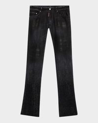 Men's Sharpei Embellished Bootcut Jeans