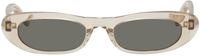 Saint Laurent Beige SL 557 Shade Sunglasses