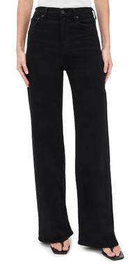 Citizens of Humanity Lyra Wide Leg Jeans Plush Black 34