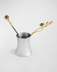 Anemone Coffee Pot With Spoon