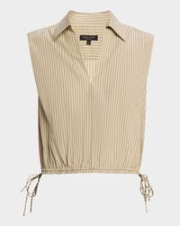 Fiona Stripe Sleeveless Top