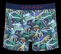 Arthur - Boxer en coton mélangé imprimé - Taille 2XL - Multicolore
