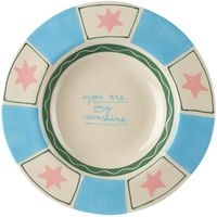 Laetitia Rouget Blue & White 'You Are My Sunshine' Dinner Plate