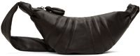 LEMAIRE Brown Small Croissant Bag