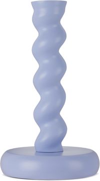 POLSPOTTEN Blue Twister M Candle Holder