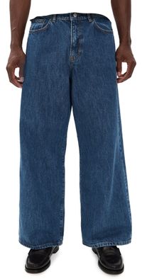 Jeanerica Brera Relaxed Wide Straight Leg Jeans Vintage 1995 32