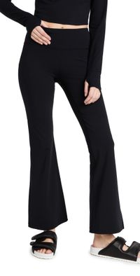 Sweaty Betty Power Kick Flare Workout Trousers Black XS