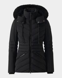 Nadia-SH Quilted Down Jacket with Detachable Hood