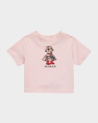 Girl's Rainy Day Bear Cotton T-Shirt, Size 6M-3