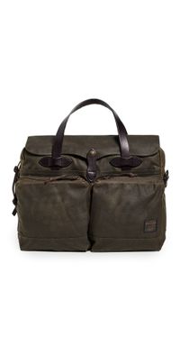 Filson Tin Cloth 24 Hour Briefcase Otter Green One Size