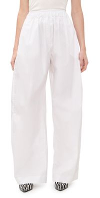 The Latest Dora Popeline Pants White 44