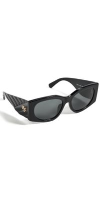 Tory Burch 0TY7221U Sunglasses Black One Size