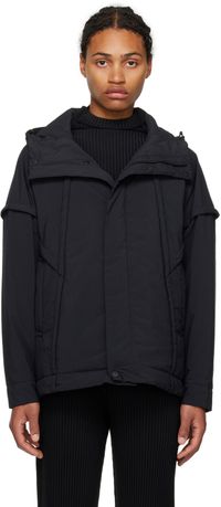 HOMME PLISSÉ ISSEY MIYAKE Black Frame Jacket