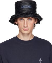 JACQUEMUS Black La Casa 'Le bob Bacino' Hat