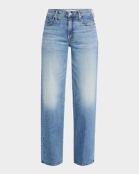 Lil' Mid-Rise Tunnel Vision Sneak Jeans