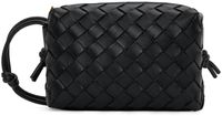 Bottega Veneta Black Mini Loop Camera Bag
